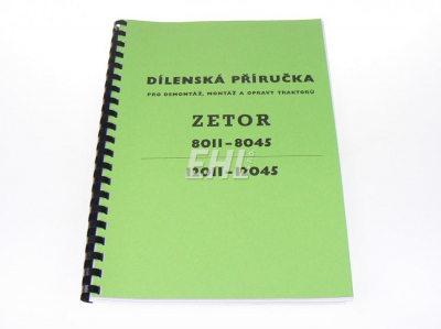 Dílenská příručka Zetor 8011-16045 - CZ