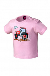Dětské tričko 6M růžové