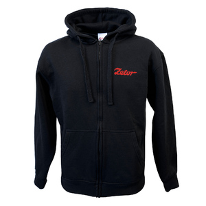 Mikina s kapucí UNISEX, černá Zetor, L