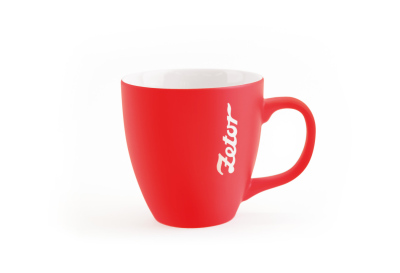 Hrnek červený, objem 440 ml