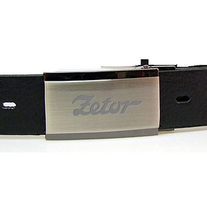 Kožený opasek s logem Zetor