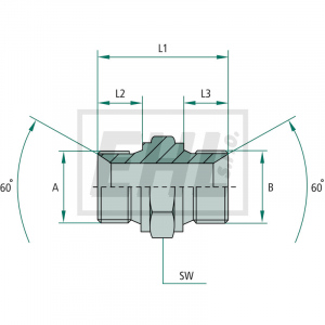 GA 1/2 M-BSP x 1/2 M-BSP