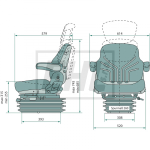 Sedadlo Maximo Comfort