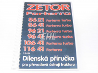 Dílenská příručka Zetor 8621-11641CZ