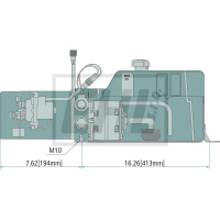 Hydraulický agregát 12V-1,8kW-9,8L