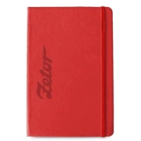 Poznámkový blok Zetor A5, červené desky